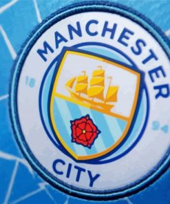 Aesthetic Man City Badge Diamond Painting