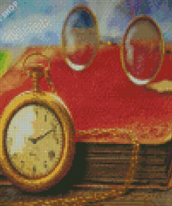 Aesthetic Old Watch Diamond Painting