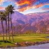 Aesthetic Palm Desert View Diamond Painting