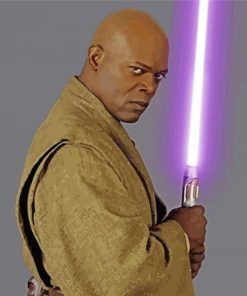 Cool Mace Windu Diamond Painting