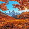 Fall In Mountain Diamond Paintings