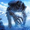 Fantasy Ice Robot Diamond Paintings