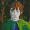 Forest Boy Illustration Art Diamond Paintings