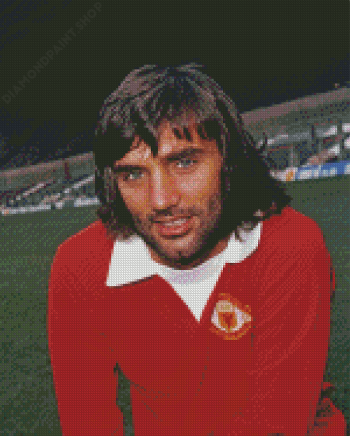 George Best Manchester United Diamond Paintings