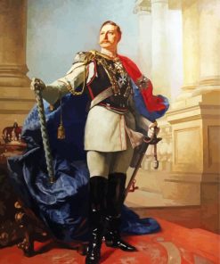 Kaiser Wilhelm II Portrait Art Diamond Paintings