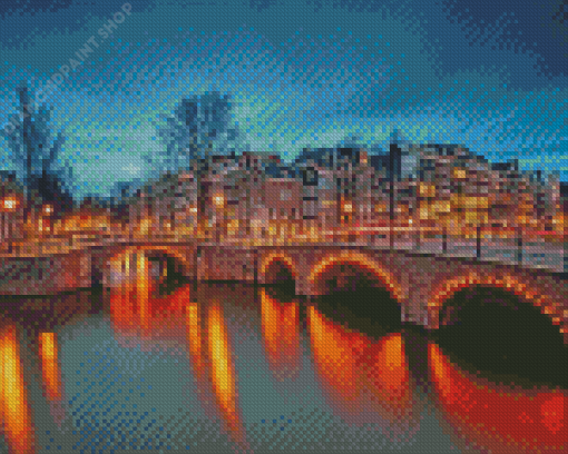 Keizersgracht Amsterdam Diamond Painting