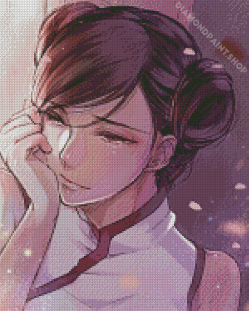 Sad Tenten Crying Diamond Painting