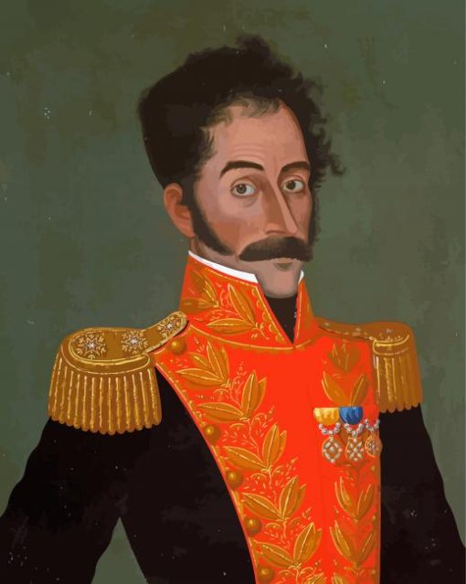 Simon Bolivar Art Diamond Paintings