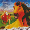 Spirit Stallion Of The Cimarron Poster Diamond Paintings