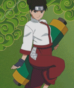 Tenten Character Diamond Painting