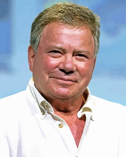 William Shatner Actor Diamond Painting