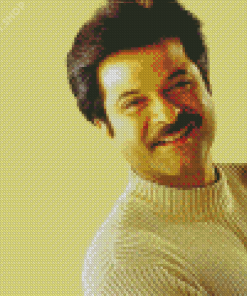 Young Anil Kapoor Diamond Painting