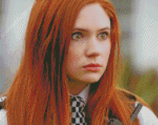 Amy Pond Diamond Painting