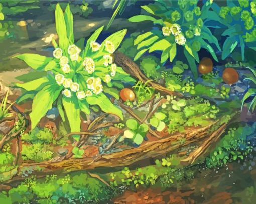 Anime Plants Diamond Painting