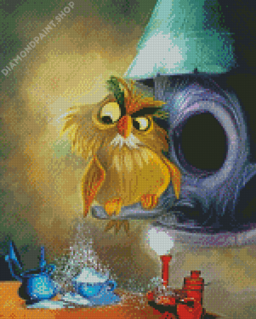 Archimedes From Sword And The Stone Diamond Painting