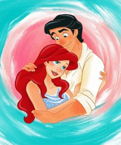 Ariel Prince Eric Diamond Painting