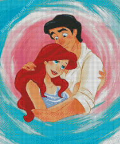 Ariel Prince Eric Diamond Painting