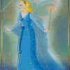 Blue Fairy Disney Princess Diamond Painting