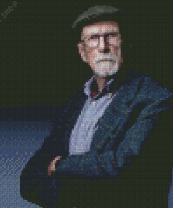 Bruno Latour Wearing Hat Diamond Painting