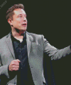 Elon Musk Diamond Painting