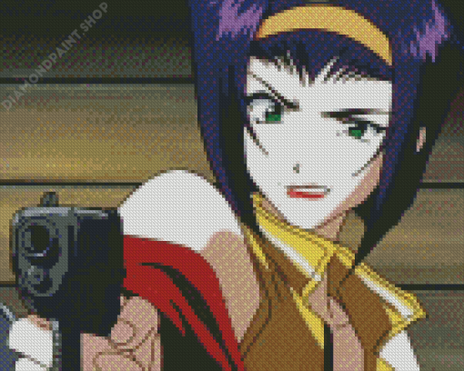 Faye Valentine Anime Diamond Painting