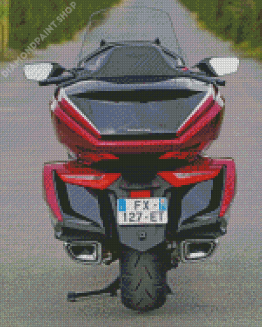 Honda Gold Wing Motorcycle Diamond Painting