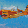 Curtiss P 40 Warhawk Diamond Painting