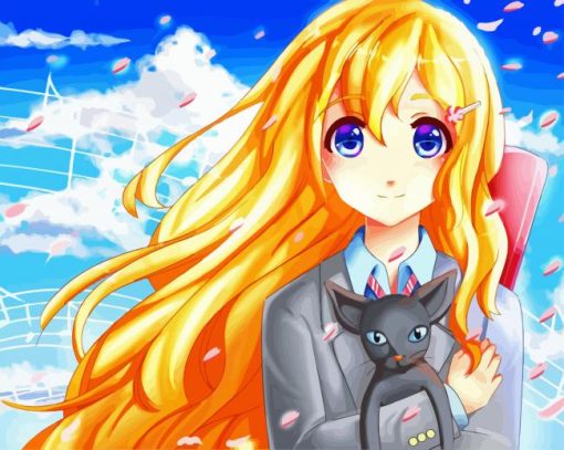 Shigatsu Wa Kimi No Uso Diamond Painting