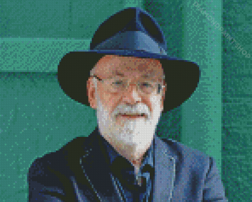 Aesthetic Terry Pratchett Diamond Painting