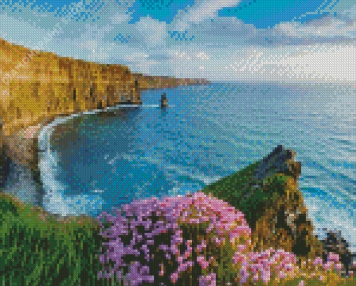 Beach Irish Scenery Diamond Painting