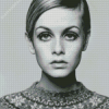 Black And White Twiggy Diamond Painting