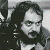 Black And White Film Director Stanley Kubrick Diamond Painting