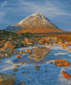 Buachaille Etive Mor Mountain Landscape Diamond Painting