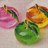 Colorful Glass Apples Diamond Painting