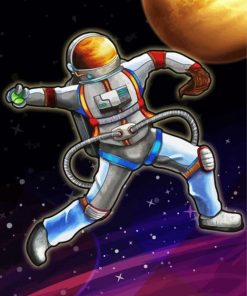 Cool Sports In Space Diamond Painting