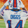 Stefon Diggs 14 Diamond Painting