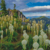 Beargrass Plants Meadow Diamond Painting