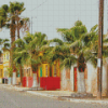 Cape Verde Buildings Diamond Painting