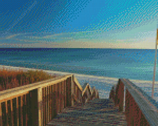 Destin Florida Seascape Diamond Painting