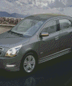 Grey Chevrolet Cobalt Car Diamond Painting