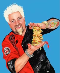 Guy Fieri Art Diamond Painting