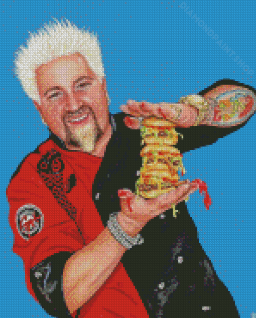 Guy Fieri Art Diamond Painting