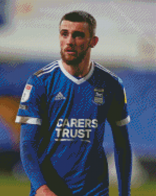 Ipswich Town Footballer Diamond Painting