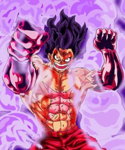 Luffy Gear 4 One Piece Diamond Painting