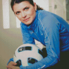 Mia Hamm Football Player Diamond Painting