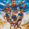 Parramatta Eels Team Art Diamond Painting