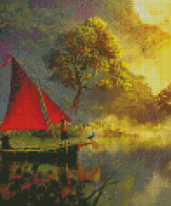 River Cruiser Diamond Painting