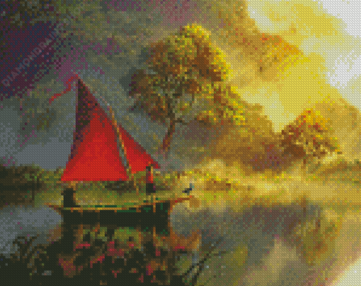 River Cruiser Diamond Painting