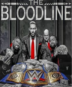 The Bloodline Monochrome Poster Diamond Painting