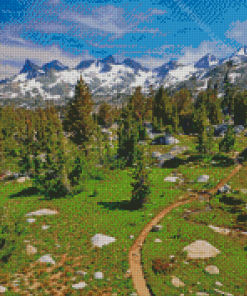 The Pacific Crest Trail Diamond Painting